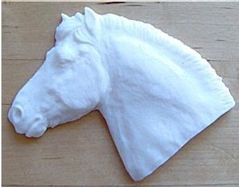 An Exmoor pony relief.